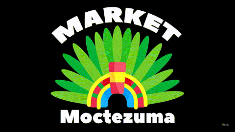 Animación de bienvenida de Market Moctezuma